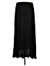 Popular Basics Solid Black Casual Skirt Size L - photo 2