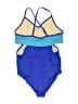 Lands' End Color Block Blue One Piece Swimsuit Size XL - photo 2