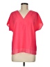 DKNY 100% Polyester Pink Short Sleeve T-Shirt Size M - photo 1