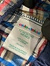 Okie Dokie 100% Cotton Plaid Blue Shorts 9-12 MO / 12 MO - photo 3