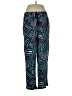New Directions 100% Rayon Print Blue Casual Pants Size L - photo 1