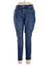 Style&Co Solid Blue Jeans Size 14 - photo 1