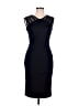 En Focus Studio 100% Polyester Solid Black Cocktail Dress Size 8 - photo 1