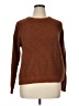Evri Solid Brown Pullover Sweater Size 1X - photo 1