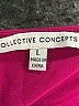 Collective Concepts Solid Pink Cocktail Dress Size L - photo 7