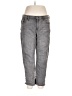 Eddie Bauer Chevron-herringbone Gray Jeans Size 12 - photo 1