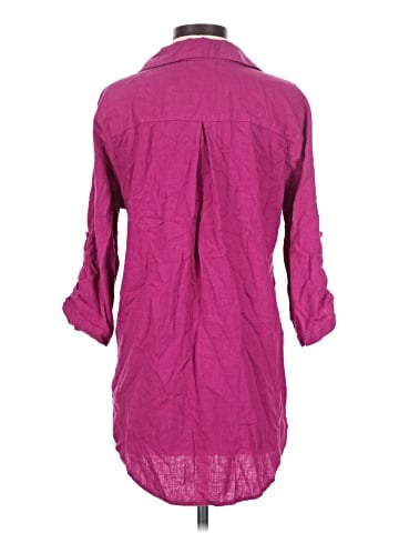 Mod-O-Doc 3/4 Sleeve Button-Down Shirt (view 2)
