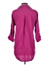 Mod-O-Doc Purple 3/4 Sleeve Button-Down Shirt Size Sm (1) - photo 2