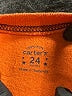 Carter's 100% Cotton Orange Sleeveless T-Shirt 18-24 MO / 24 MO - photo 3