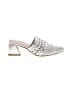 Matisse Metallic Silver Mule/Clog Size 8 - photo 1