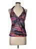 Assets 100% Polyester Purple Sleeveless Blouse Size L - photo 1