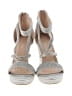 Top Moda Silver Sandals Size 8 1/2 - photo 2