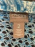 Chico's 100% Cotton Blue Cardigan Size Lg (2) - photo 7