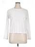 Dylan 100% Cotton Ivory Long Sleeve T-Shirt Size L - photo 1