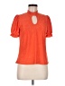 W5 Orange Short Sleeve Blouse Size M - photo 1