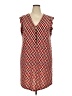 MICHAEL Michael Kors Argyle Red Casual Dress Size XXL - photo 1