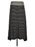 Max Studio Stripes Black Casual Skirt Size M - photo 2