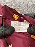 Sienna Sky 100% Polyester Floral Burgundy Short Sleeve Blouse Size L - photo 7