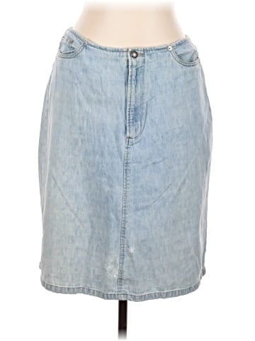 Crossroads Denim Skirt (view 1)