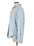 Old Navy 100% Cotton Checkered-gingham Blue Long Sleeve Button-Down Shirt Size L - photo 5
