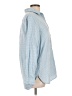 Old Navy 100% Cotton Checkered-gingham Blue Long Sleeve Button-Down Shirt Size L - photo 4