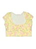 Ninety Yellow Swimsuit Top Size XL - photo 1