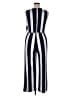 En Focus Studio Stripes Blue Jumpsuit Size 14 - photo 2