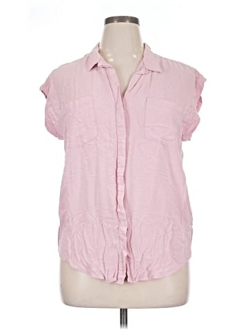 Jachs Girlfriend Sleeveless Button-Down Shirt (view 1)