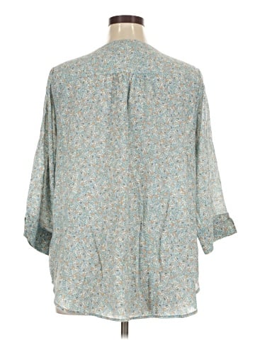 Cj Banks 3/4 Sleeve Blouse (view 2)