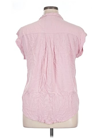 Jachs Girlfriend Sleeveless Button-Down Shirt (view 2)
