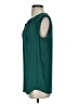 J.Crew 100% Polyester Green Sleeveless Blouse Size 2 (tall) - photo 5