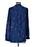 Maeve 100% Polyester Blue 3/4 Sleeve Blouse Size 4 - photo 2
