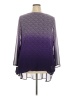 Alfani 100% Polyester Purple Long Sleeve Blouse Size 2X - photo 2