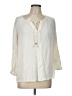 Daniel Rainn Ivory 3/4 Sleeve Blouse Size L - photo 1