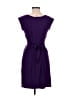 MSK Solid Purple Cocktail Dress Size M - photo 2