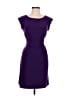 MSK Solid Purple Cocktail Dress Size M - photo 1