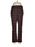 Theory Plaid Orange Wool Pants Size 6 - photo 1