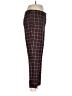 Theory Plaid Orange Wool Pants Size 6 - photo 4