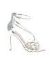 Zigi Soho Metallic Silver Sandals Size 5 1/2 - photo 1