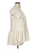 Rewind 100% Polyester Ivory Short Sleeve Blouse Size XL - photo 4