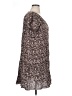 Eddie Bauer 100% Polyester Animal Print Brown Casual Dress Size XL - photo 4