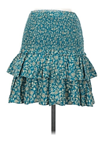 Madewell Tiered Mini Skirt (view 2)