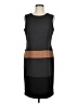 Anne Klein Color Block Gray Casual Dress Size 8 - photo 1