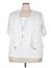 Cable & Gauge White Kimono Size 3X - photo 1