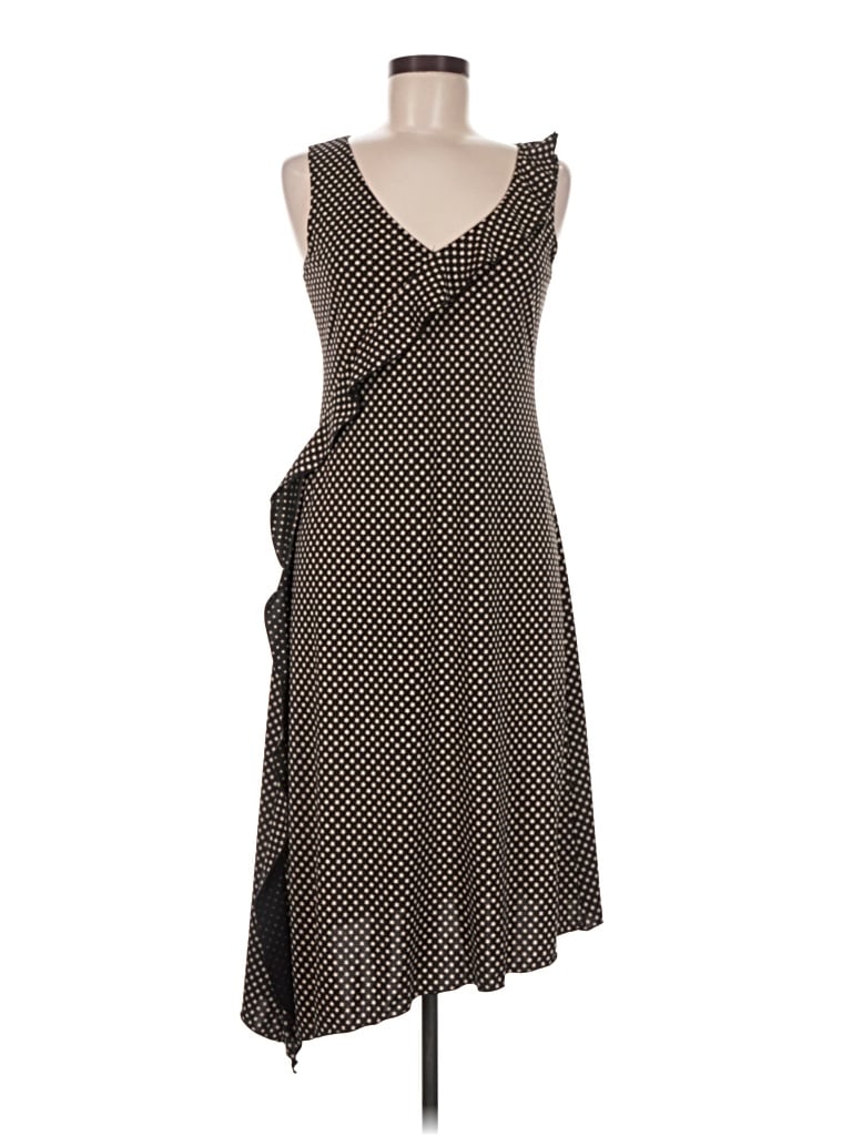 Pre-owned Max Studio Casual Dress In Brown