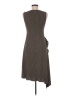 Max Studio 100% Polyester Polka Dots Brown Casual Dress Size M - photo 2