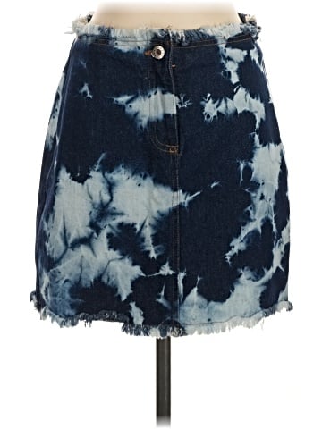 Oboe Denim Skirt (view 1)