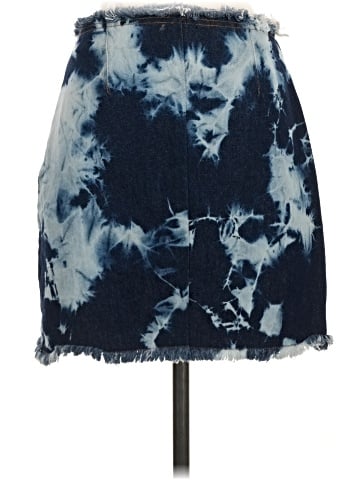 Oboe Denim Skirt (view 2)