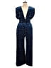 Cider Stars Blue Jumpsuit Size 0X - photo 2