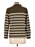 Talbots 100% Cotton Brown Long Sleeve Turtleneck Size Lg Petite - photo 2